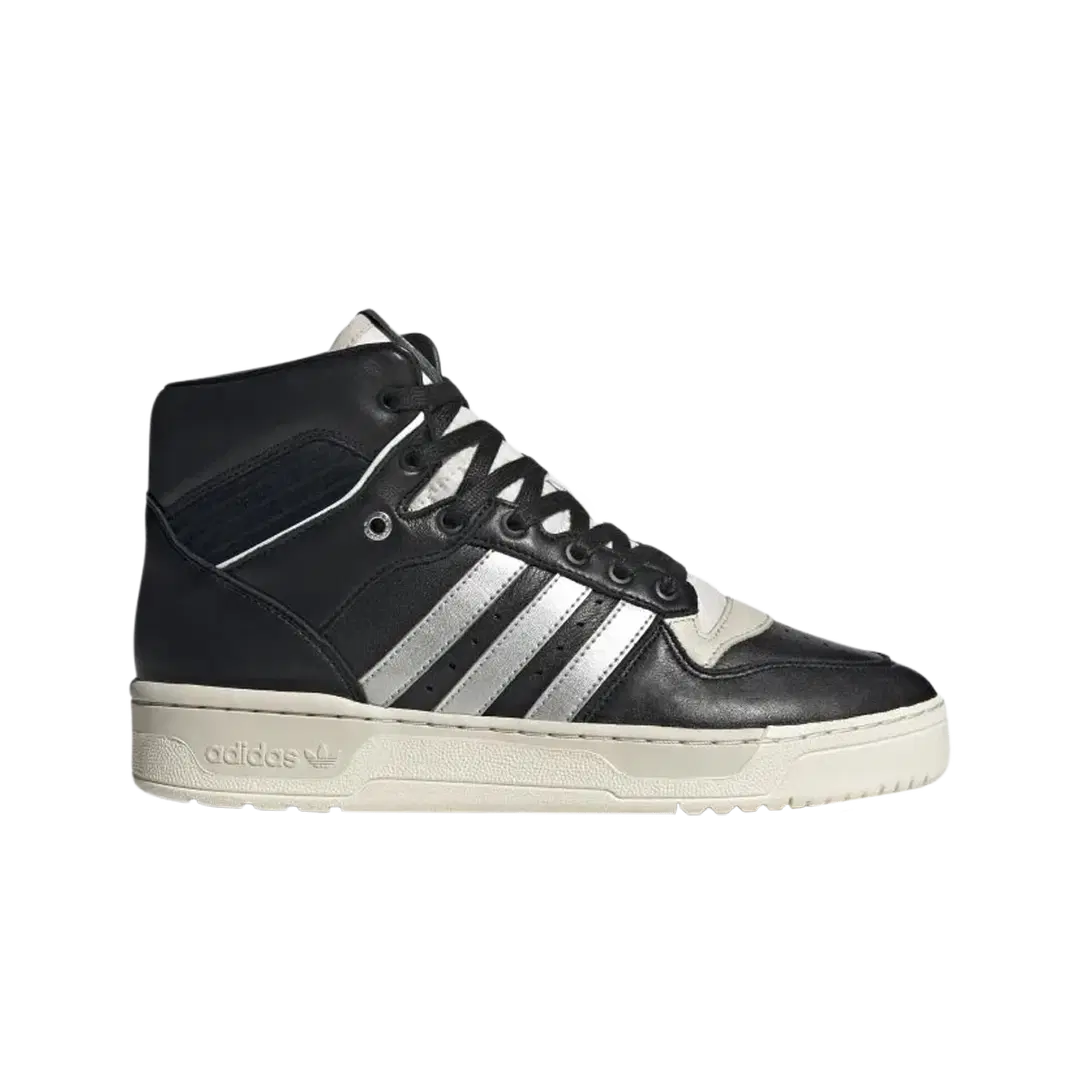 adidas adidas Rivalry High Consortium Black Silver Metallic