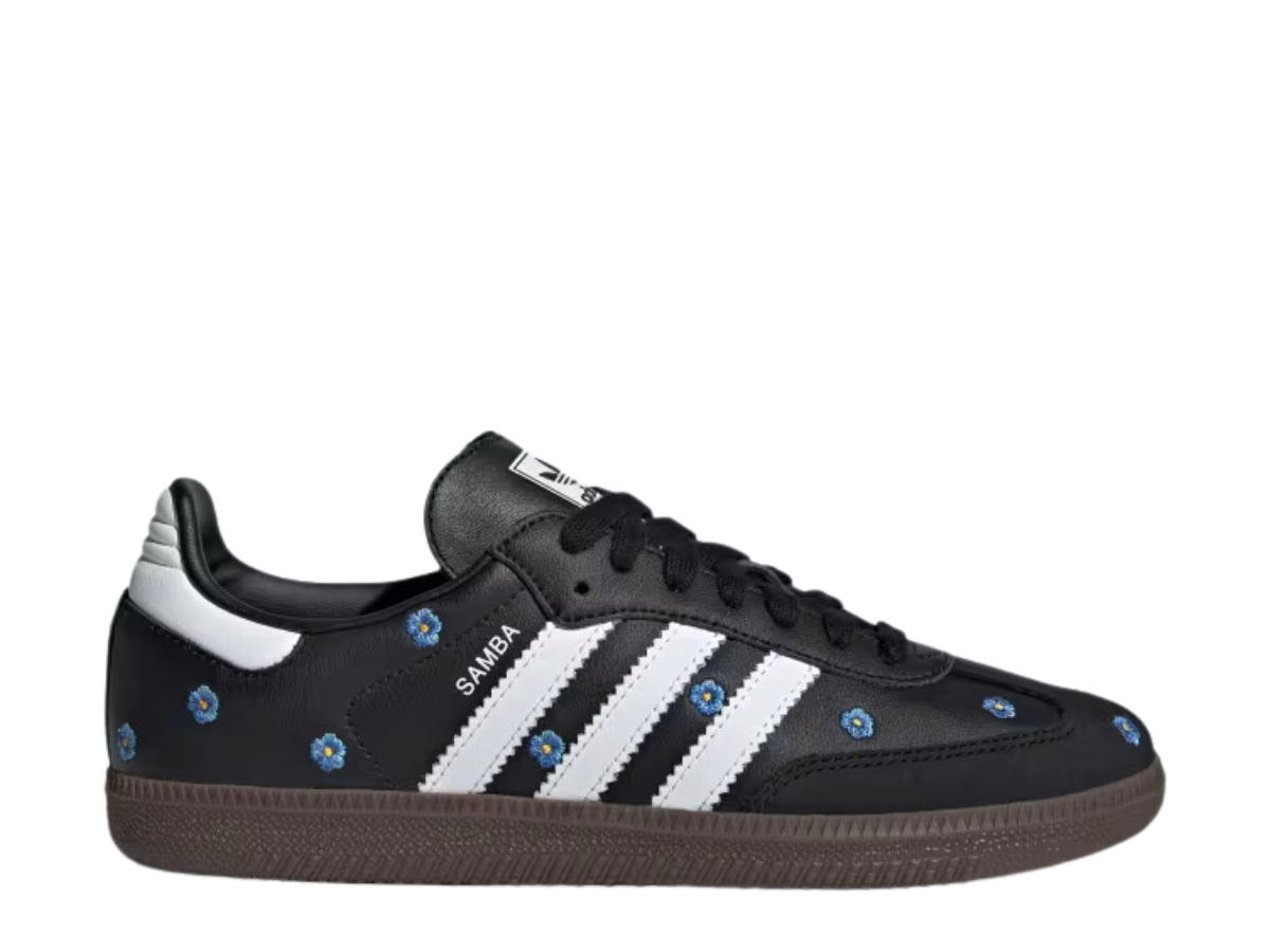 adidas adidas Samba Light Blue Floral Core Black (Women's)