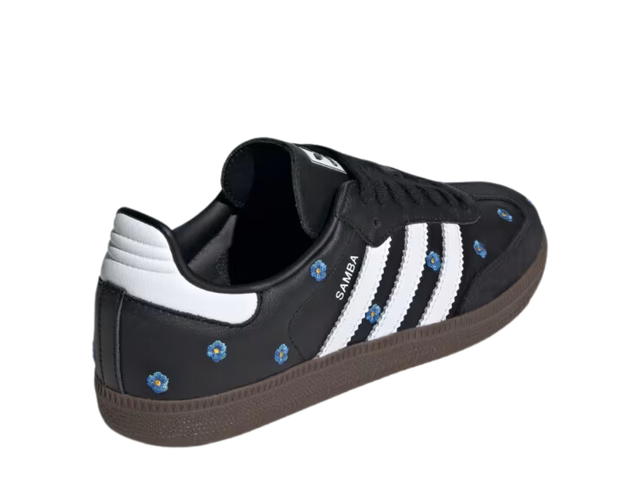 adidas adidas Samba Light Blue Floral Core Black (Women's) - view 4
