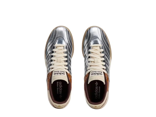 adidas adidas Samba Millennium Wales Bonner Silver Metallic Yellow Croc - view 3