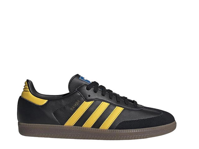 adidas adidas Samba OG Core Black Equipment Yellow - view 1
