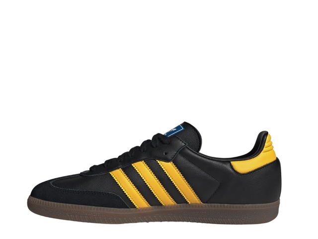 adidas adidas Samba OG Core Black Equipment Yellow - view 2
