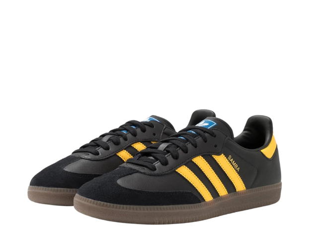 adidas adidas Samba OG Core Black Equipment Yellow - view 3