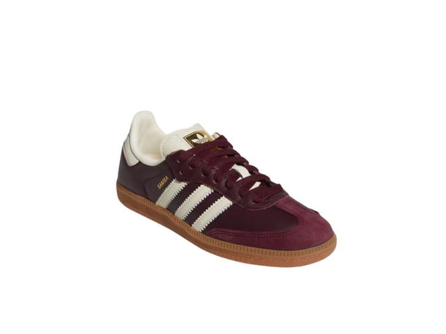 adidas adidas Samba OG Maroon Gold Metallic (Women's) - view 3