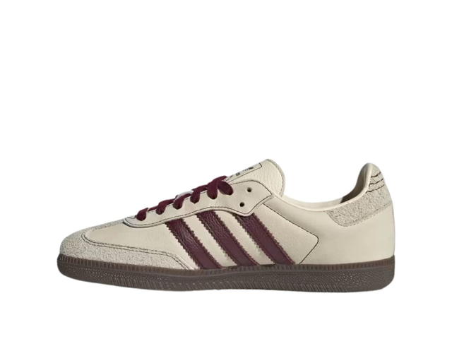 adidas adidas Samba OG Wonder White Maroon (Women's) - view 2