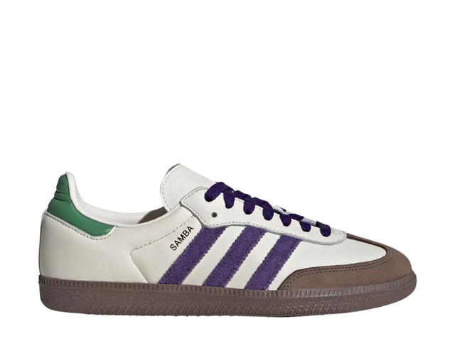 adidas adidas Samba OG Off White Core Purple Green Brown (Women's) - view 1
