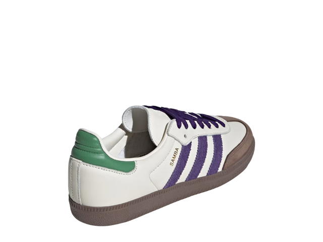adidas adidas Samba OG Off White Core Purple Green Brown (Women's) - view 4