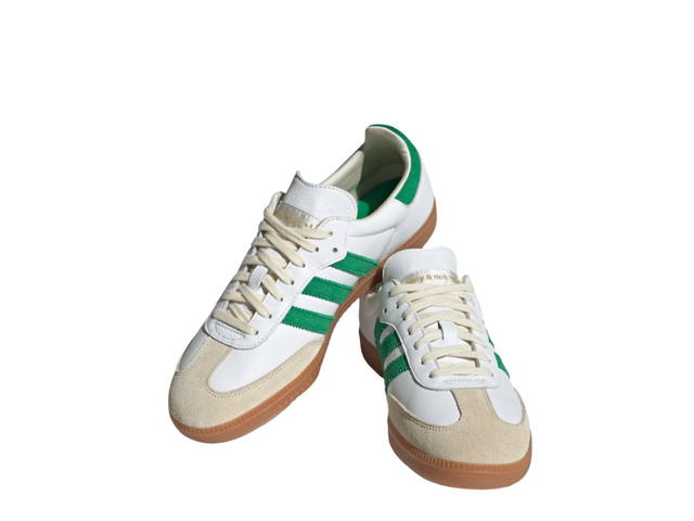 adidas adidas Samba OG Sporty & Rich White Green - view 3