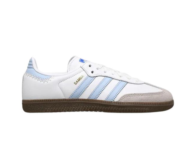 adidas adidas Samba White Clear Sky (GS) - view 1