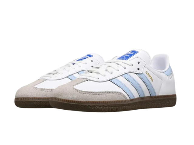 adidas adidas Samba White Clear Sky (GS) - view 3