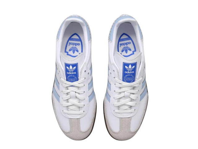 adidas adidas Samba White Clear Sky (GS) - view 5