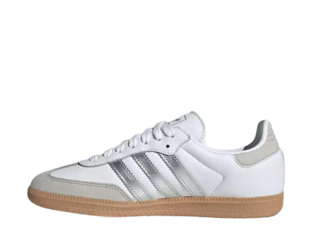 adidas adidas Samba OG White Silver Metallic Grey (W) - view 2
