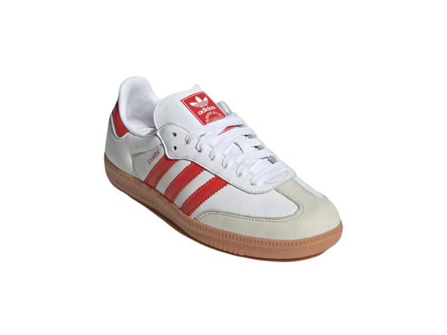 adidas adidas Samba OG White Solar Red Gum (Women's) - view 3