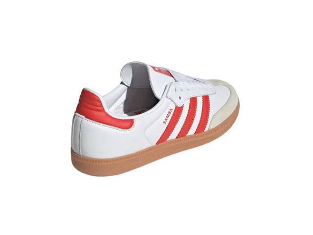 adidas adidas Samba OG White Solar Red Gum (Women's) - view 4