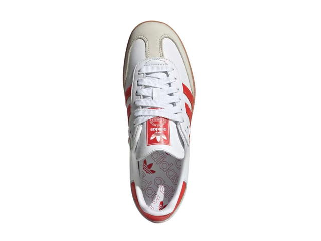 adidas adidas Samba OG White Solar Red Gum (Women's) - view 5
