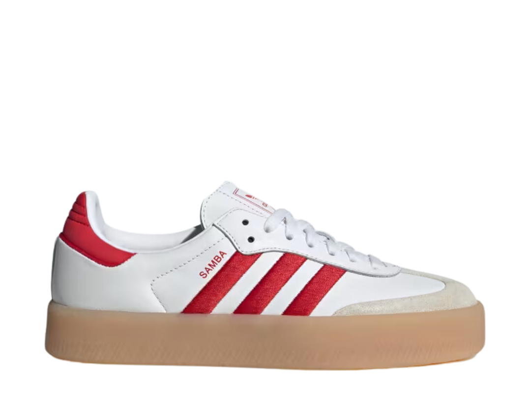 adidas adidas Sambae White Better Scarlet Gum (W)