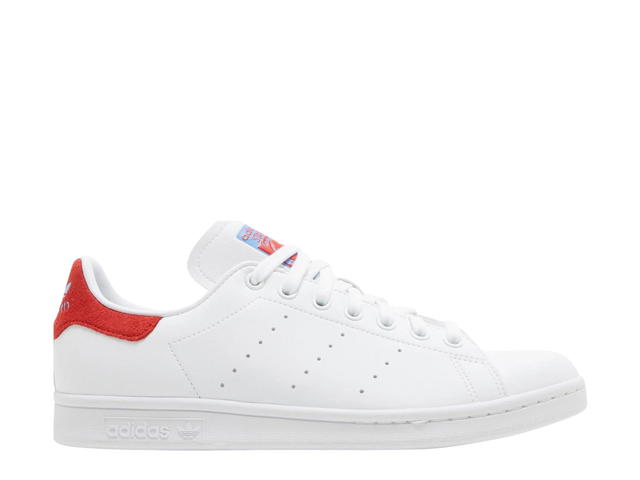 adidas adidas Stan Smith White Vivid Red - view 1