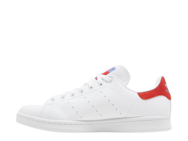 adidas adidas Stan Smith White Vivid Red - view 2