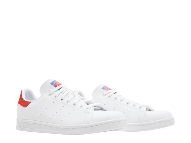 adidas adidas Stan Smith White Vivid Red - view 3