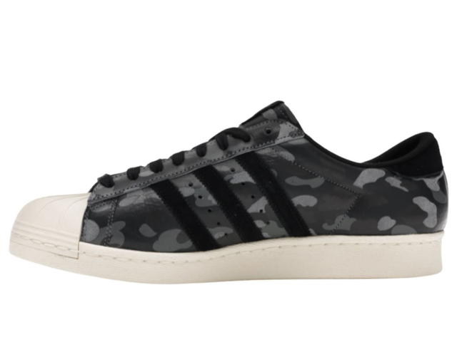 adidas adidas Superstar 80s Undefeated Bape Black Camo - view 2