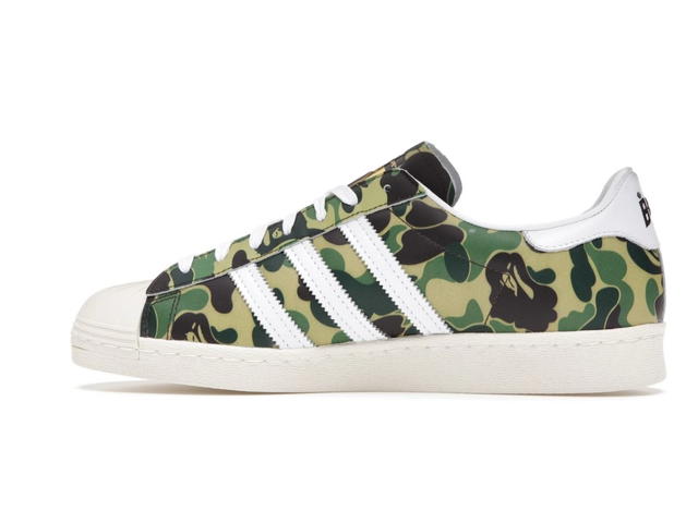 adidas adidas Superstar Bape ABC Camo Green - view 2