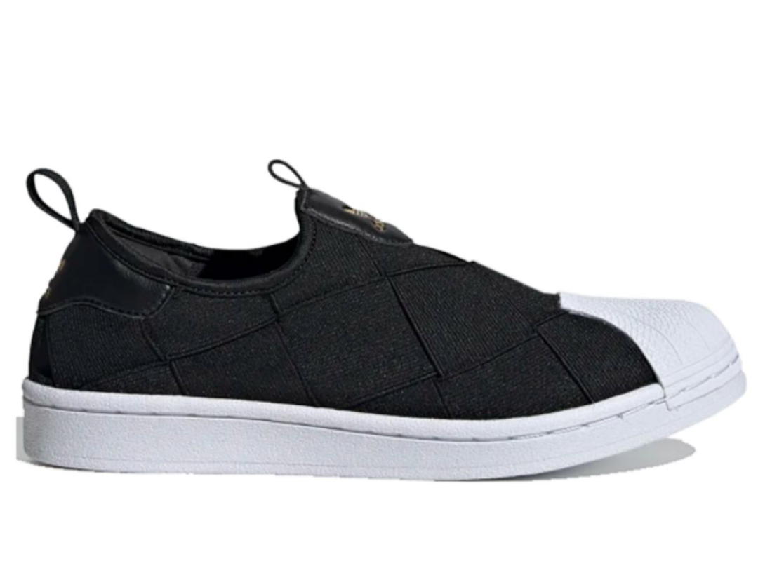 adidas adidas Superstar Slip-On Core Black Cloud White Pink (Women's)