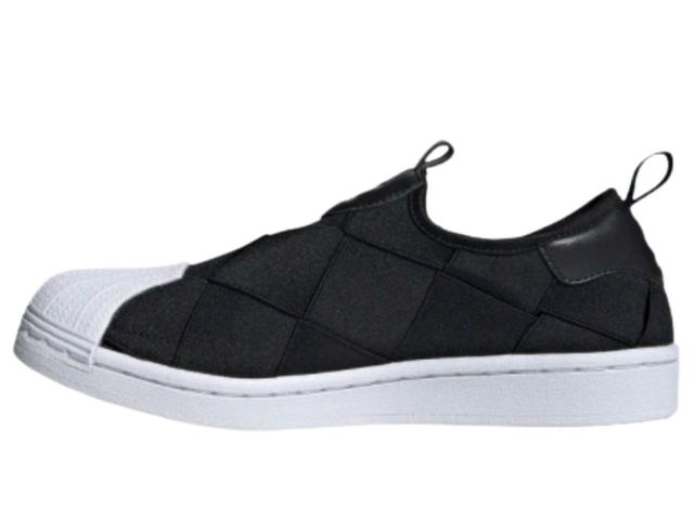 adidas adidas Superstar Slip-On Core Black Cloud White Pink (Women's) - view 2