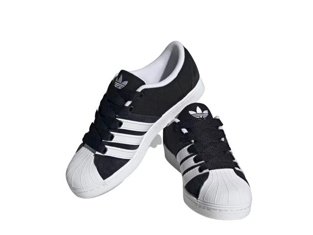 adidas adidas Superstar Supermodified Core Black Cloud White - view 3