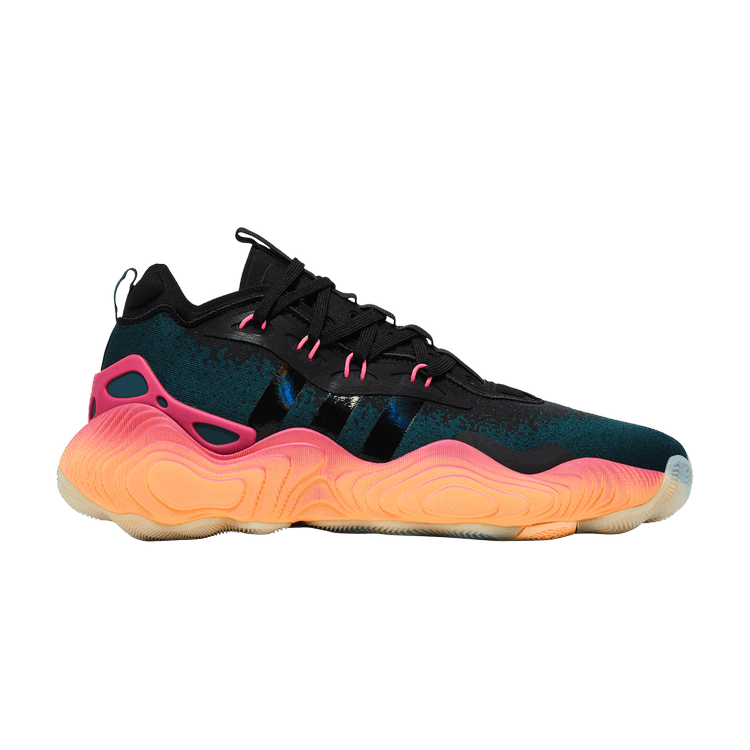 adidas adidas Trae Young 3 Arctic Night Acid Orange