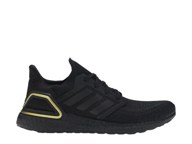 adidas adidas Ultra Boost 20 Core Black Gold Metallic - view 1