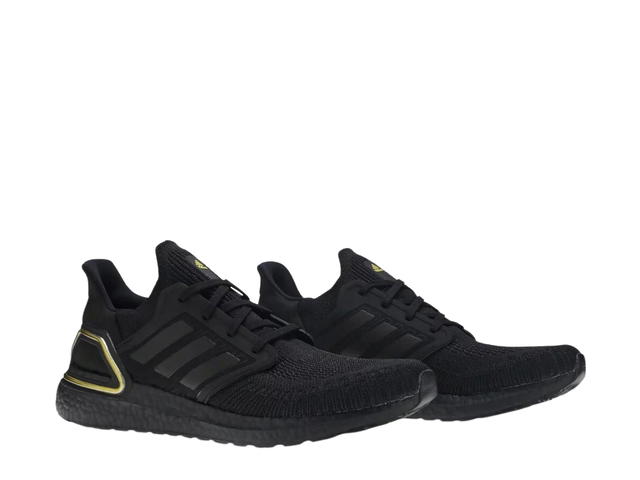 adidas adidas Ultra Boost 20 Core Black Gold Metallic - view 3