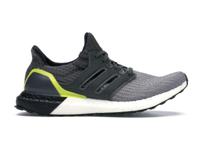 adidas adidas Ultra Boost 4.0 Grey Black Yellow - view 1