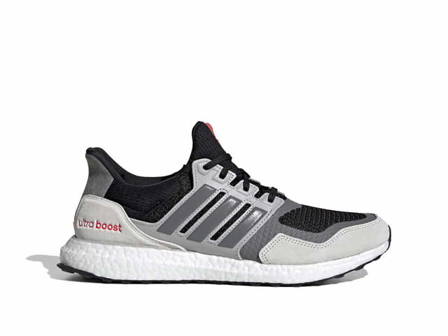 adidas Adidas Ultra Boost S&L Black Grey Four Red - view 1