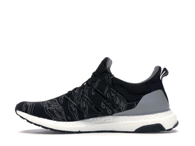 adidas Adidas Ultraboost Undefeated Performance Running Black - view 3