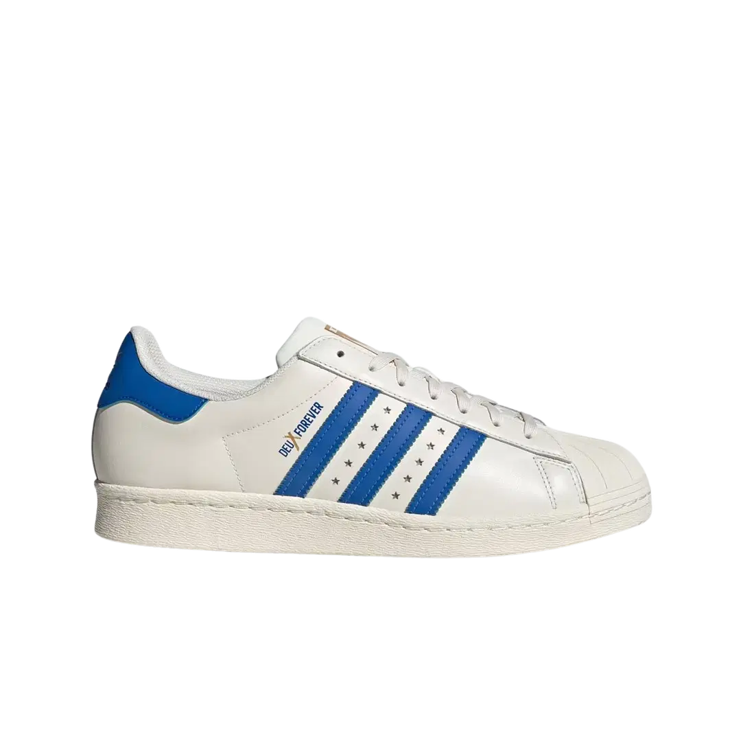 adidas Adidas x Deux Superstar 80s Off White Blue