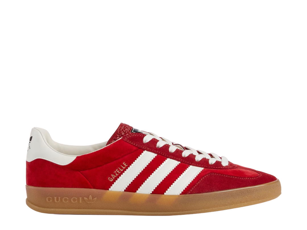 adidas adidas X Gucci Gazelle Sneakers Red Velvet