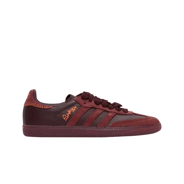 adidas adidas Samba Jonah Hill Burgundy - view 2
