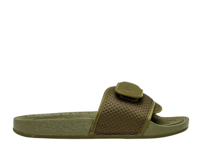 adidas Adidas X Pharrell Williams Chanceletas Hu Boost Slide Olive - view 1
