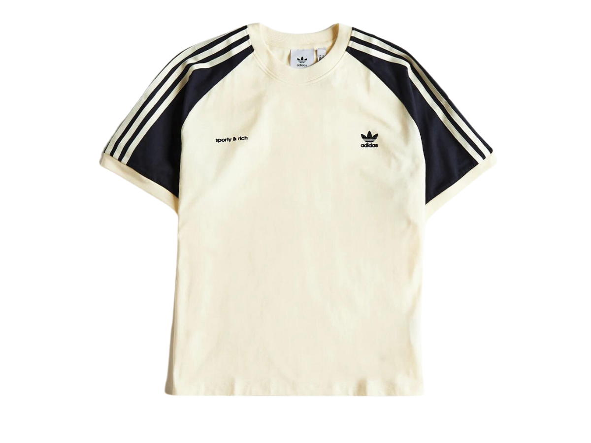 adidas adidas x Sporty & Rich Tee Cream White