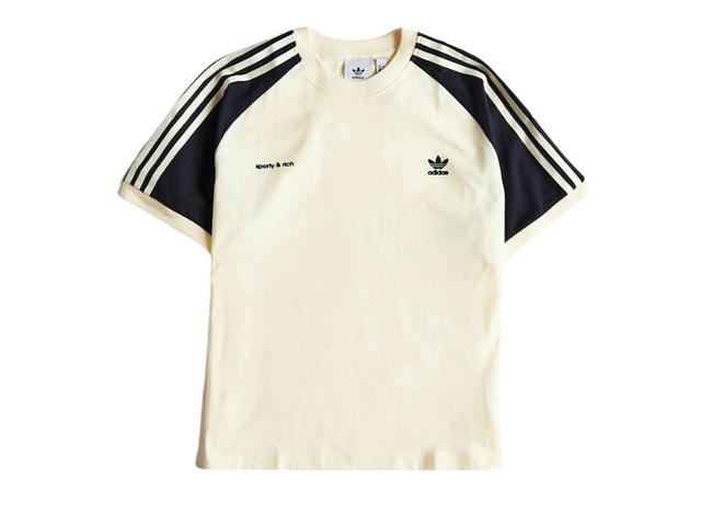 adidas adidas x Sporty & Rich Tee Cream White - view 1
