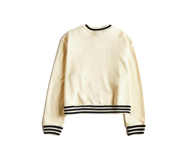 adidas adidas x Sporty & Rich V-Neck Sweater Cream White - view 2