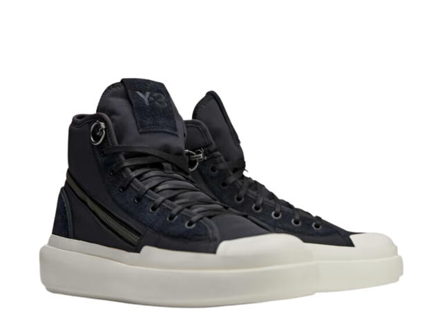 adidas adidas Y-3 Ajatu Court High Black-Black-Off White - view 3