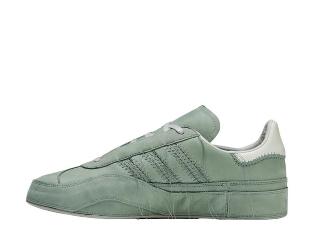 adidas adidas Y-3 Gazelle Silver Green Off White Light Brown - view 2
