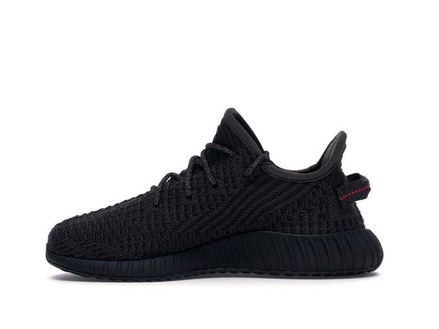adidas adidas Yeezy Boost 350 V2 Black (Non-Reflective) (Kids) - view 2