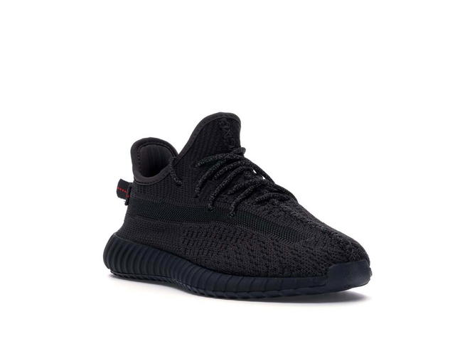adidas adidas Yeezy Boost 350 V2 Black (Non-Reflective) (Kids) - view 3