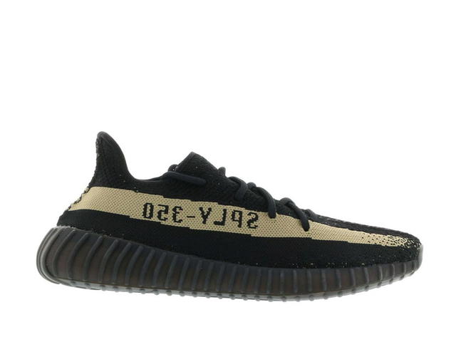 adidas adidas Yeezy Boost 350 V2 Core Black Green - view 1