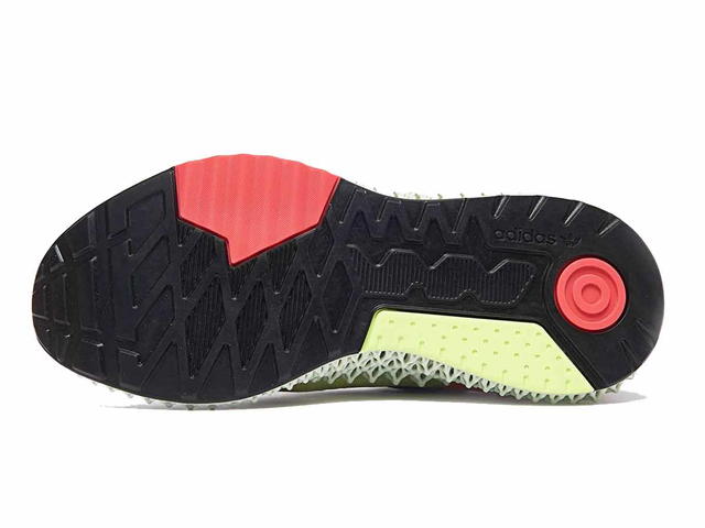 adidas Adidas ZX 4000 Grey Three Hi Res Yellow - view 3