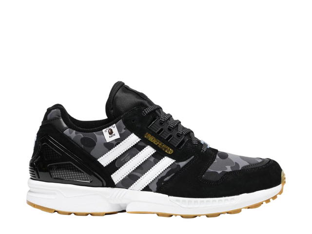 adidas adidas ZX 8000 Bape Undefeated Black - view 1