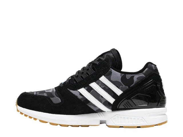 adidas adidas ZX 8000 Bape Undefeated Black - view 2