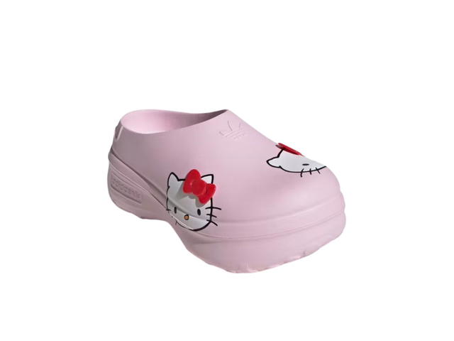 adidas adidas adiFOM Stan Smith Mules Hello Kitty Clear Pink Red (Women's) - view 3